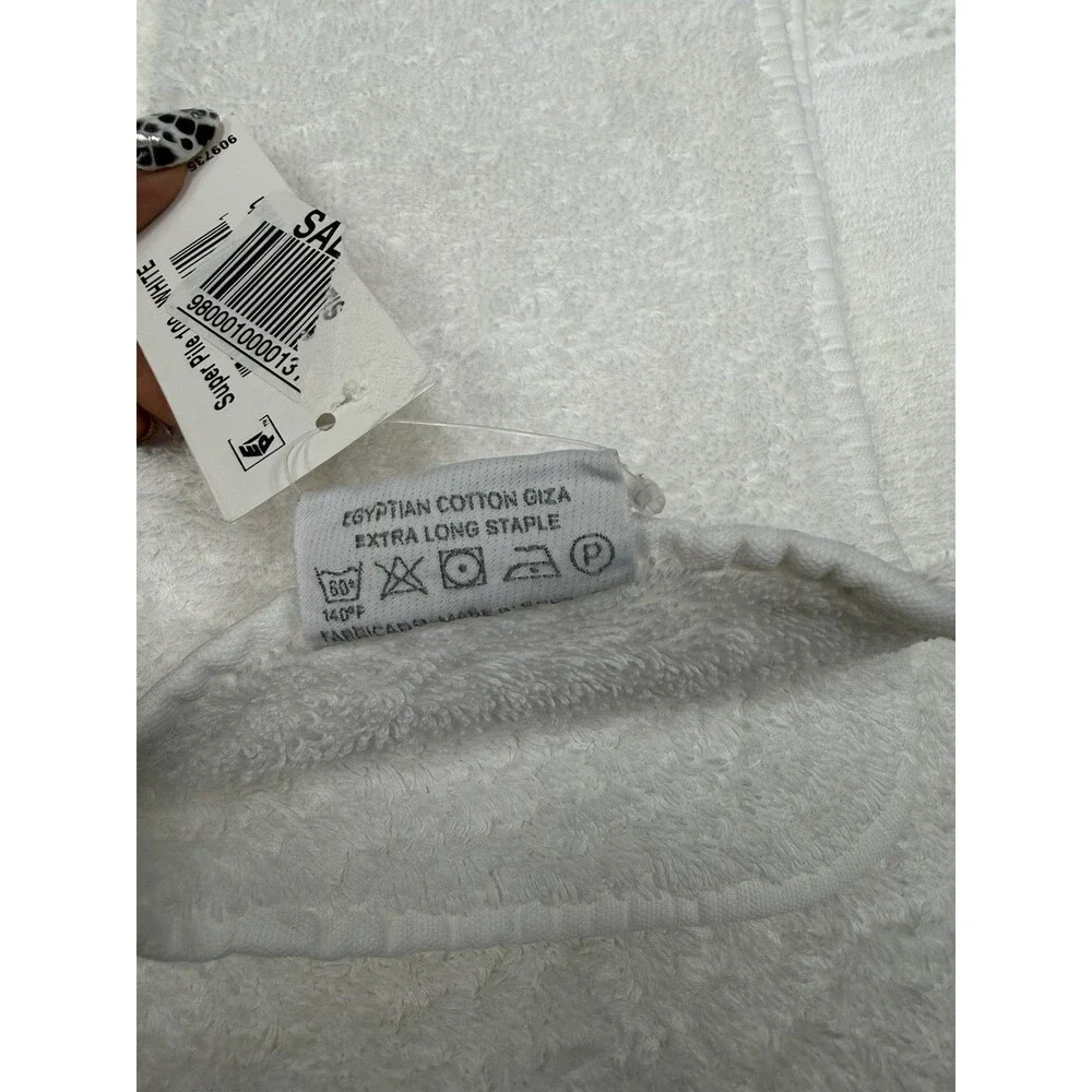 Abyss Super Line Collection Cotton 1 Bath Towel + 1 Washcloths (Discoloration)